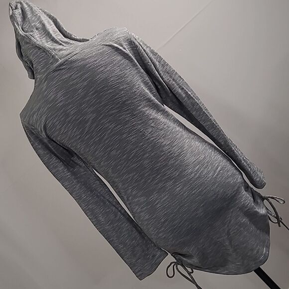 Beach Break sz M hoodie pullover with side drawstrings - Picture 3 of 7